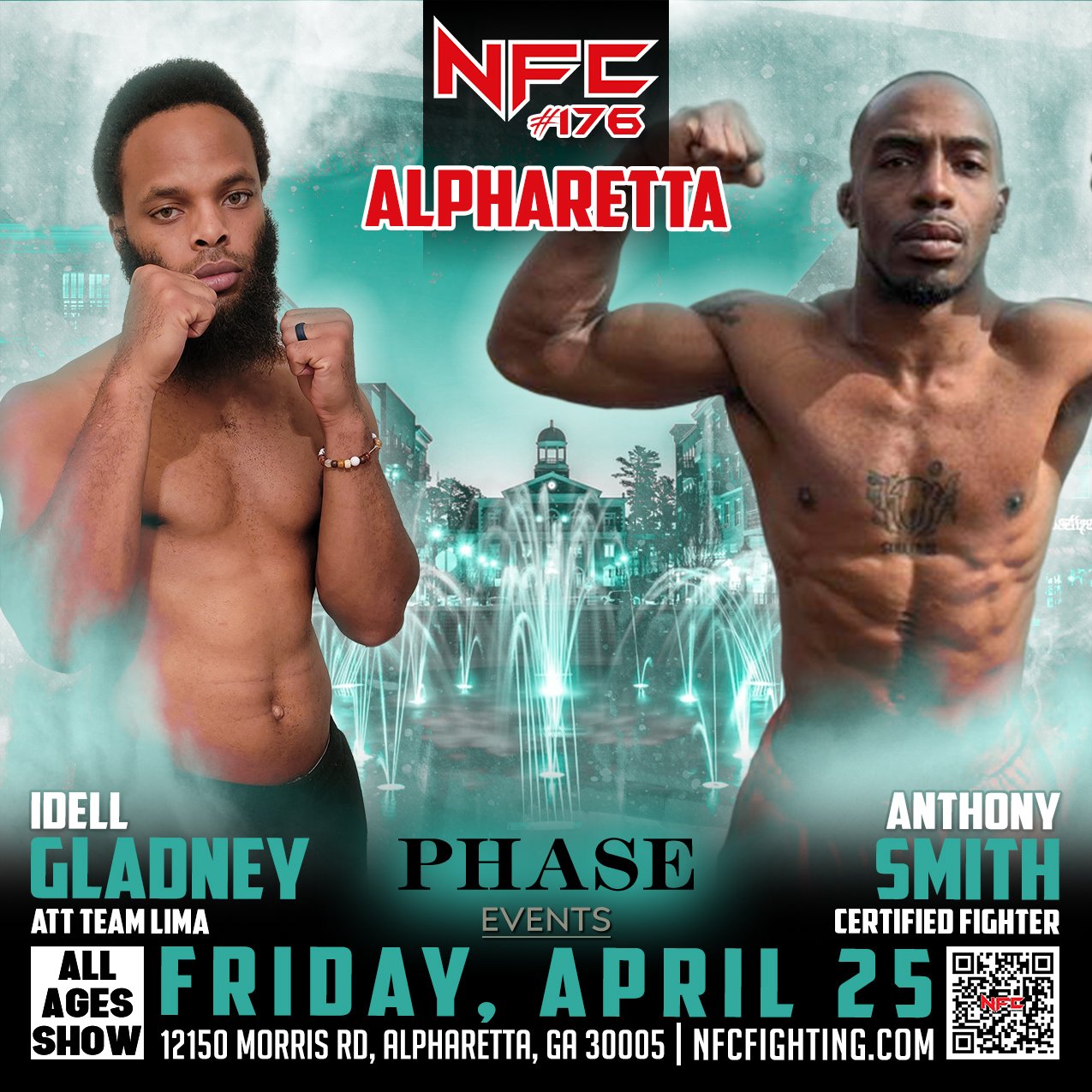 NFC 176 | Friday, April 25th 2025 in Alpharetta, GA — NFC